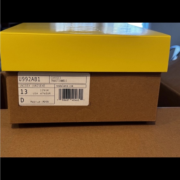 Action Bronson x New Balance 992 | Tiger’s Eye | Size 13 men’s | Brand New - Picture 8 of 15